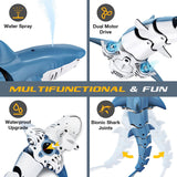 Remote Control Shark for Kids, Shark Pool Toys for 5+