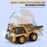 Remote Control Dump Truck Toy, Rechargeable Battery