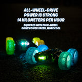 Remote Control Stunt Car, LED and Batteries x 2
