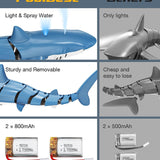 Remote Control Shark for Kids, Shark Pool Toys for 5+