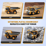 Remote Control Dump Truck Toy, Rechargeable Battery