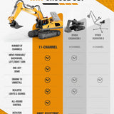 Remote Control Excavator Toys