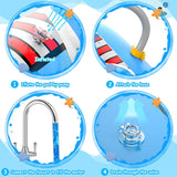 Kiddie Pool for Toddlers,3-in-1 Swimming Pool