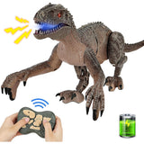19-inch Rechargeable Jurassic Velociraptor Toys