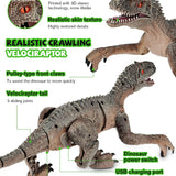 19-inch Rechargeable Jurassic Velociraptor Toys