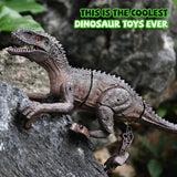 19-inch Rechargeable Jurassic Velociraptor Toys