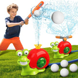 Uarzt Water Sprinkler Baseball Toy for Kids Outdoor Play