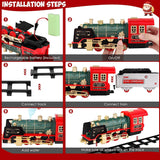 Christmas Tree Electric Train Kids Toy Set
