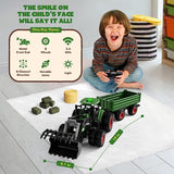 Kids Remote Control Tractor Toy, Farm Vehicle Toys