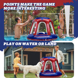 47" Larger Swimming Pool Basketball Hoop Set
