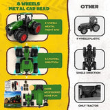 Kids Remote Control Tractor Toy, Farm Vehicle Toys