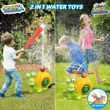 Uarzt Water Sprinkler Baseball Toy for Kids Outdoor Play