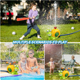 Uarzt Water Sprinkler Baseball Toy for Kids Outdoor Play