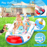 Kiddie Pool for Toddlers,3-in-1 Swimming Pool