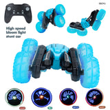 Remote Control Stunt Car, LED and Batteries x 2