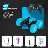 Remote Control Stunt Car, LED and Batteries x 2