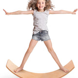 Balance Board Kids, [Natural Wood] Wobble Board for Kids