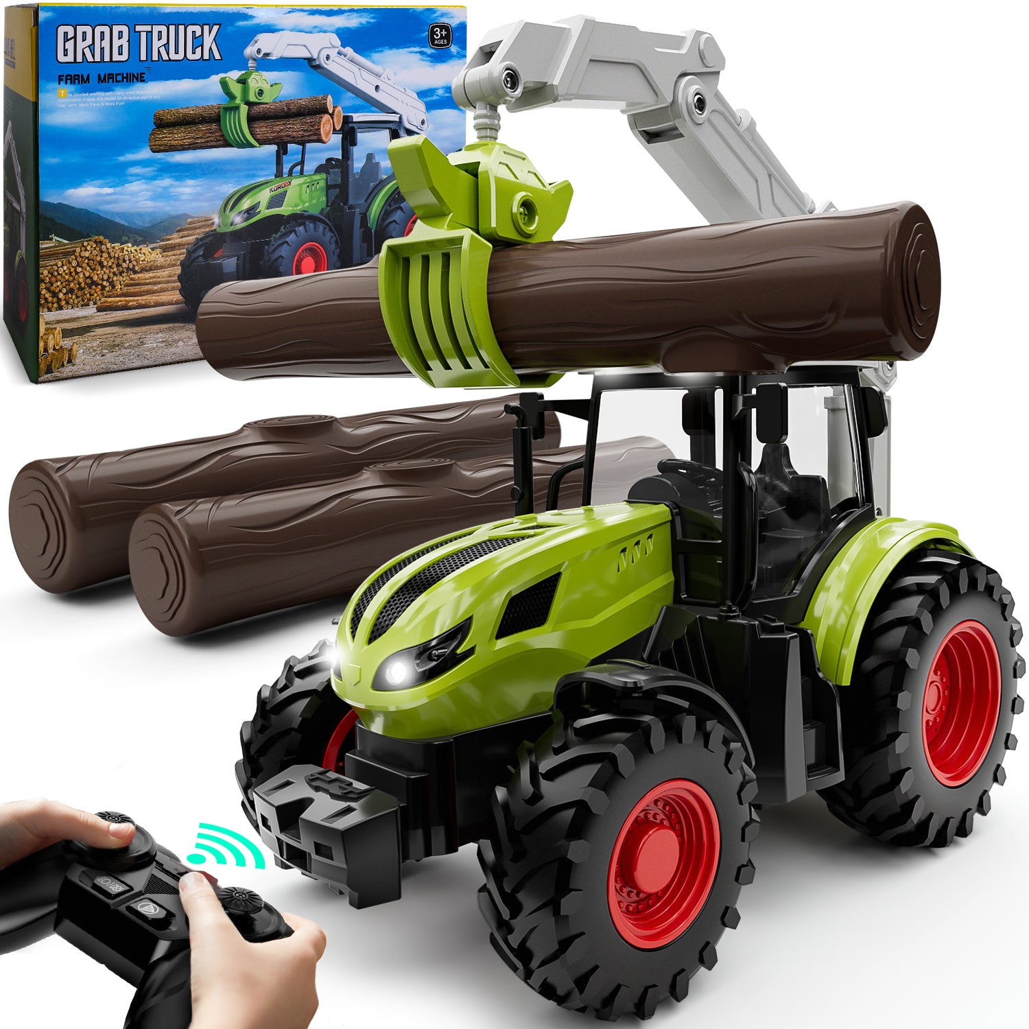 Remote Control Tractor Toy, Forestry Farm Tractor toy – UARZT