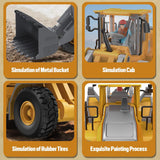 Remote Control Bulldozer Toy Engineering Vehicle