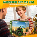 Remote Control Harvester Tractor, Farm Vehicle Toy