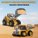 Remote Control Bulldozer Toy Engineering Vehicle