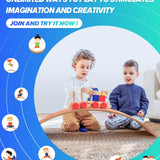 Balance Board Kids, [Natural Wood] Wobble Board for Kids