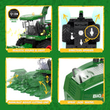 Remote Control Harvester Tractor, Farm Vehicle Toy