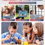 58-pcs Microscope Kit for Kids 5-12