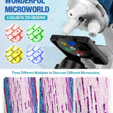 58-pcs Microscope Kit for Kids 5-12